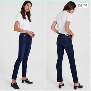 NWT AG B-Type 03 5 Years Straight Leg Dark Wash Jeans